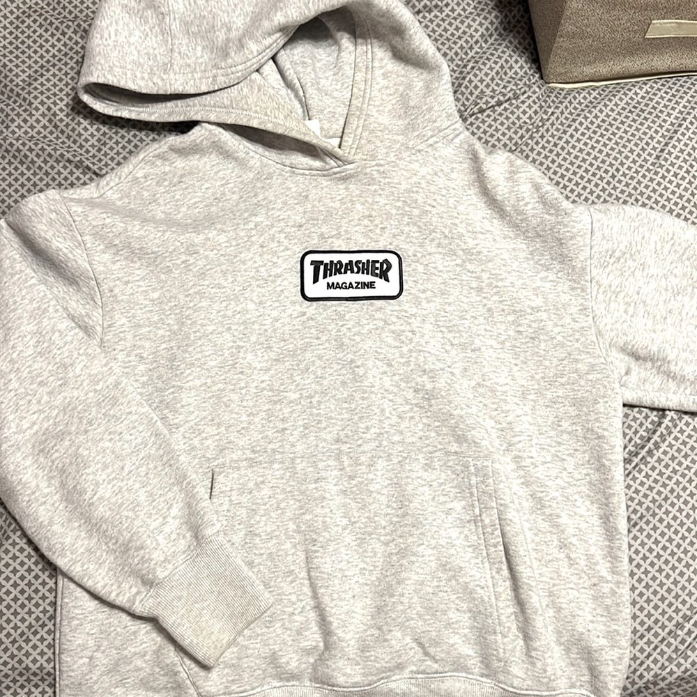 UNISEX Over-sized THRASHER pullover hoodie